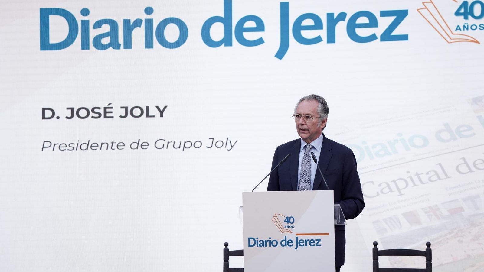 José Joly, durante su intervención.