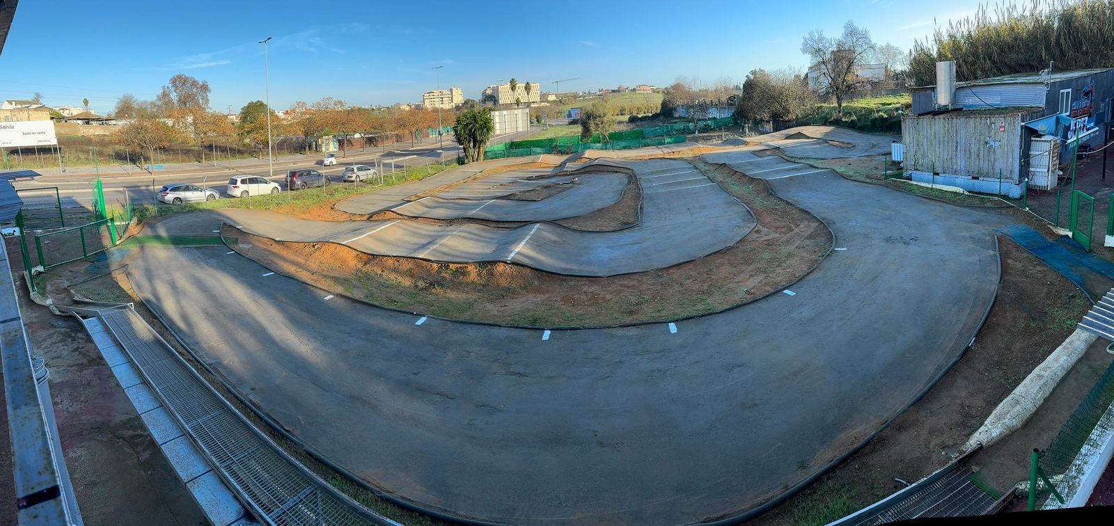 El circuito del RC Los Volteretas, situado en la avenida Juan Carlos I, escenario de la prueba.