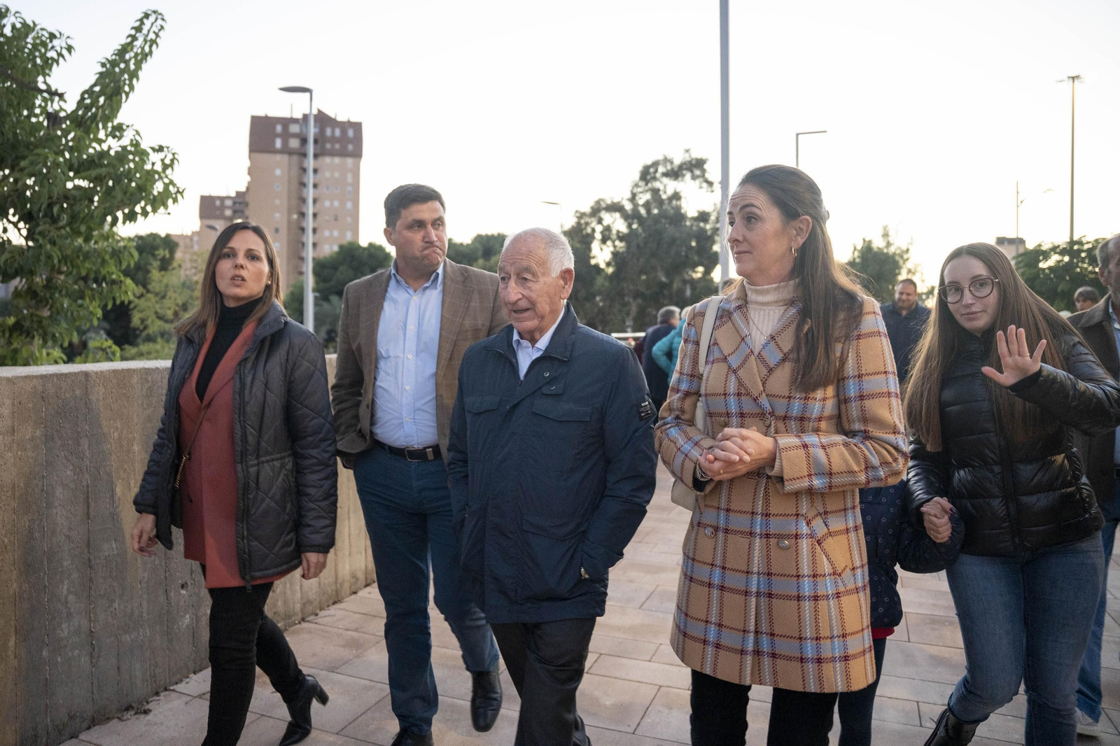 Las imágenes de la inauguración de la primera fase de la adecuación de la Rambla San Antonio de Aguadulce