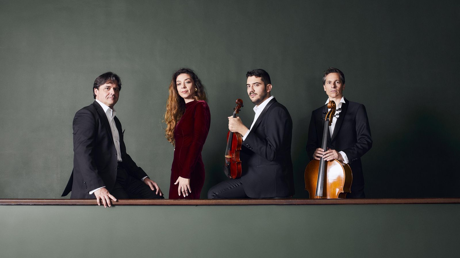 Juan Carlos Garvayo, Sandra Carrasco, Ferdinando Trematore y José Miguel Gómez.