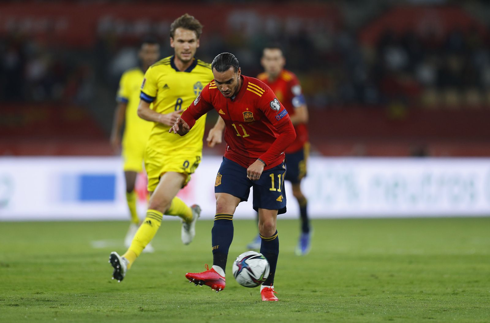 Las imágenes del España-Suecia