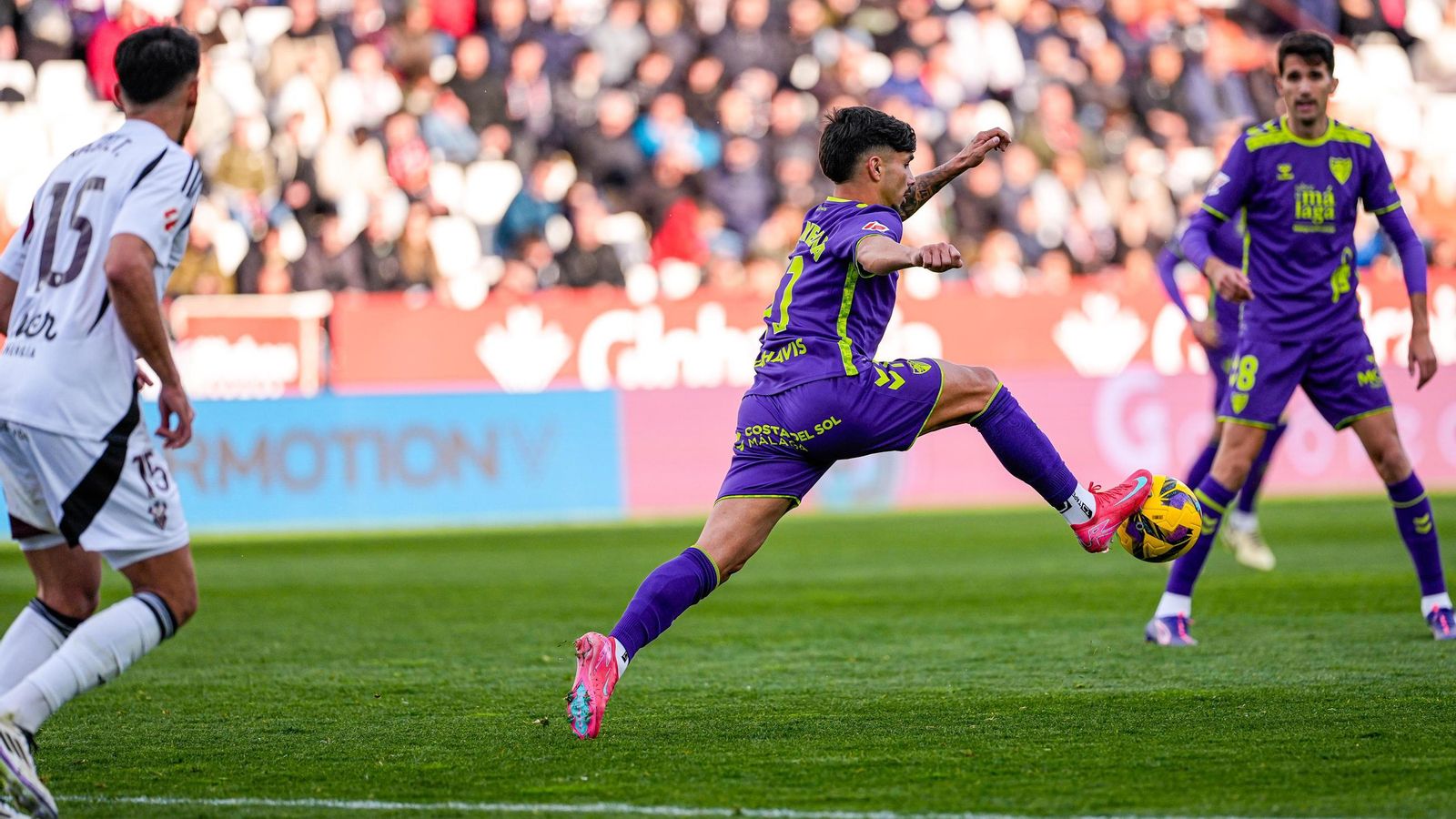 Las fotos del Albacete - Málaga CF