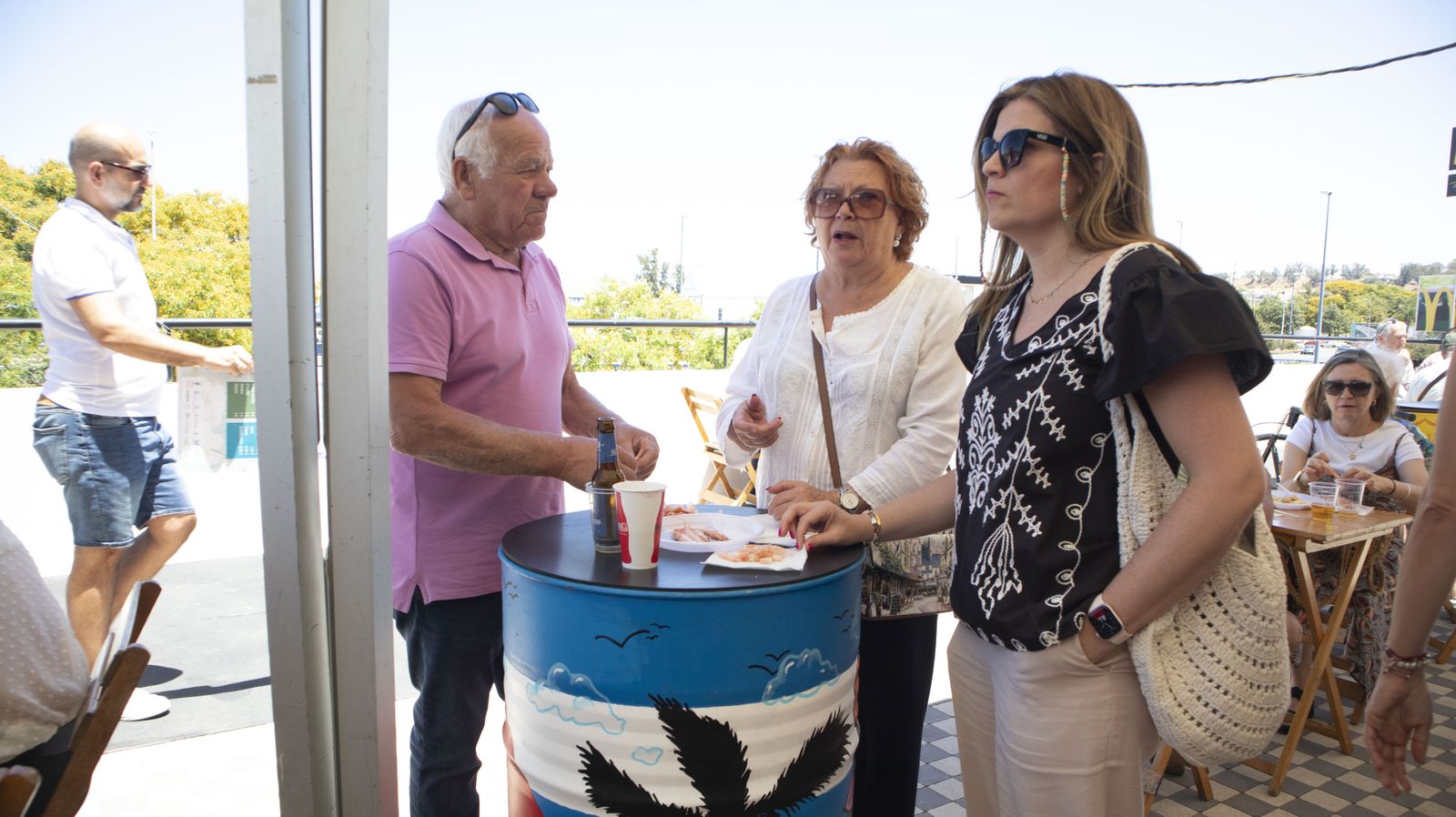 Imágenes del sábado en la 'IX Feria de la Gamba y el Marisco de Huelva'