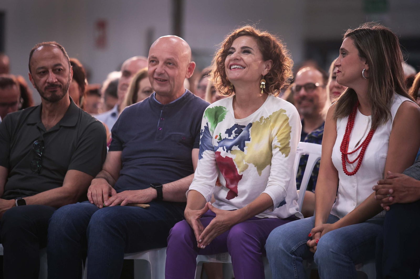 María Jesús Montero presenta en Jerez su candidatura a la Junta de Andalucía
