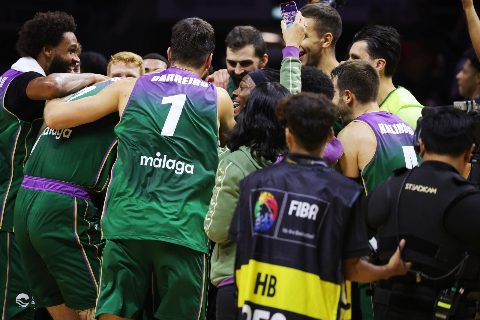 Unicaja-NBA G League United, final de la Copa Intercontinental, en fotos