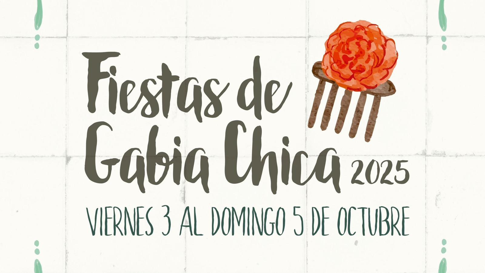 Los habitantes de Gabia Chica podrán disfrutar de tres días de auténtica celebración.