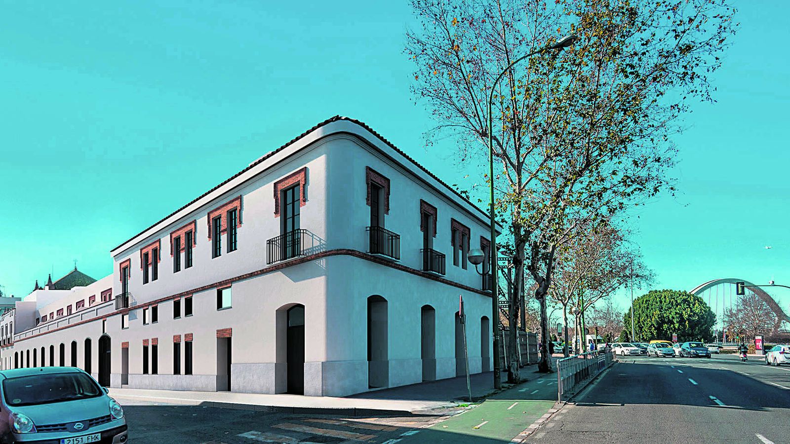 La fachada, que está protegida, se respetará al máximo.