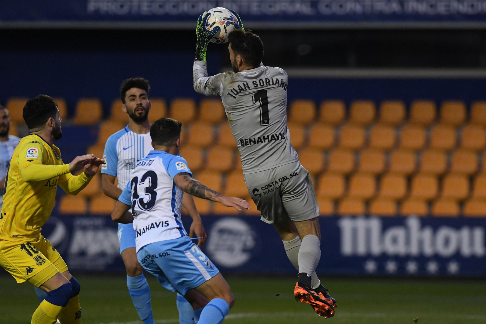 El Alcorcón-Málaga CF, en fotos