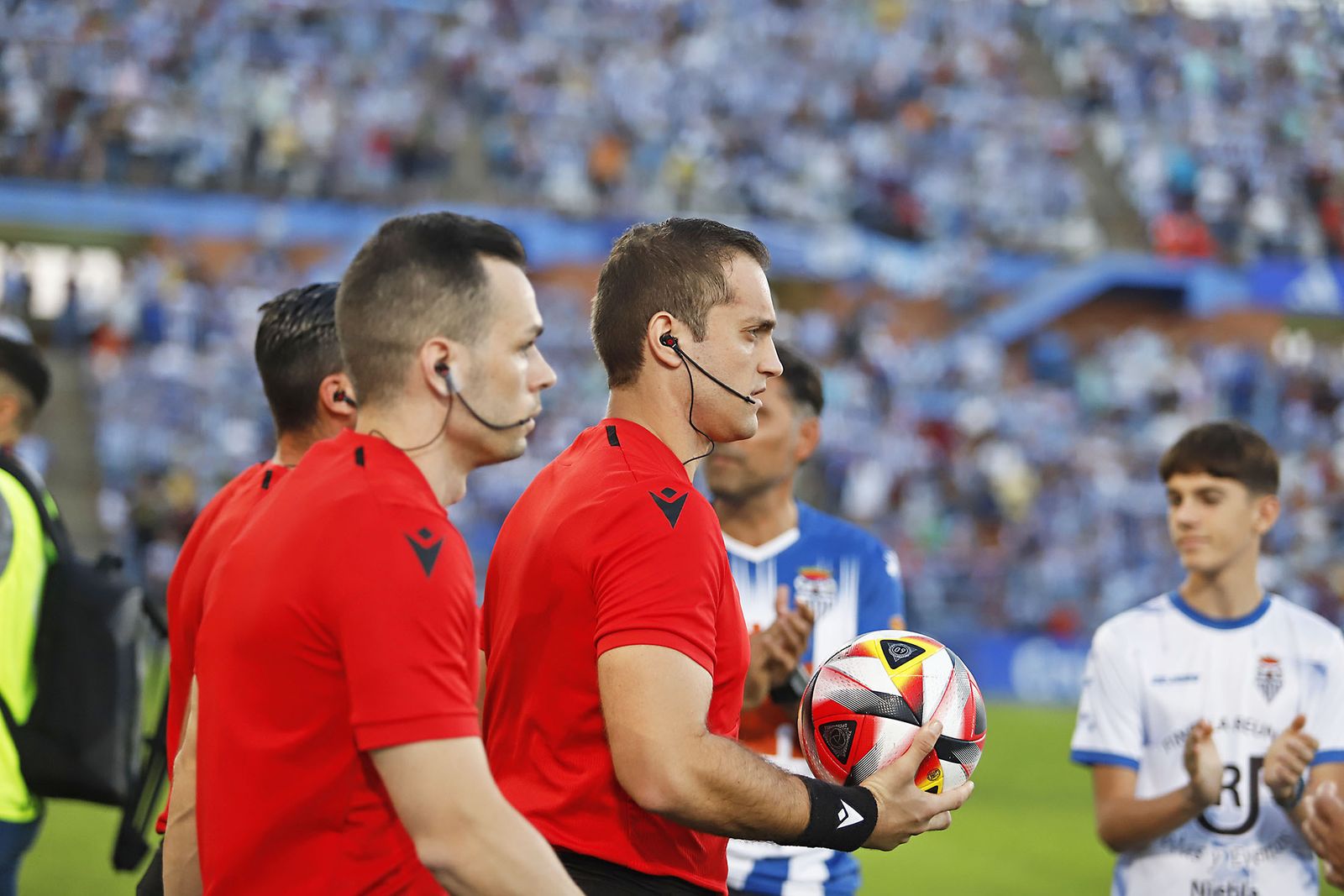 Imágenes del encuentro entre el Recreativo de Huelva y el Málaga