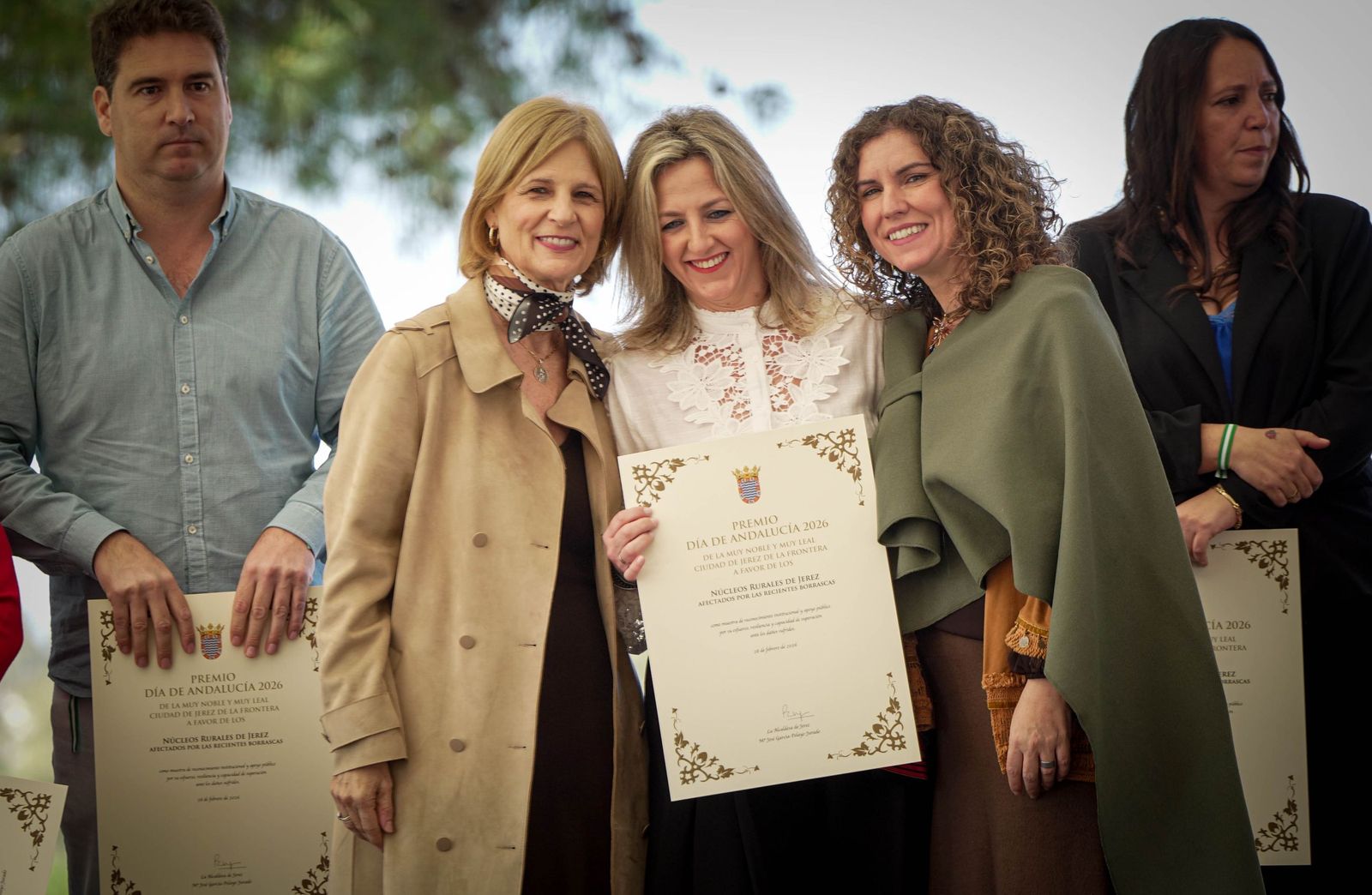 Imágenes de la entrega de Premios de Andalucía a los Núcleos Rurales de Jerez
