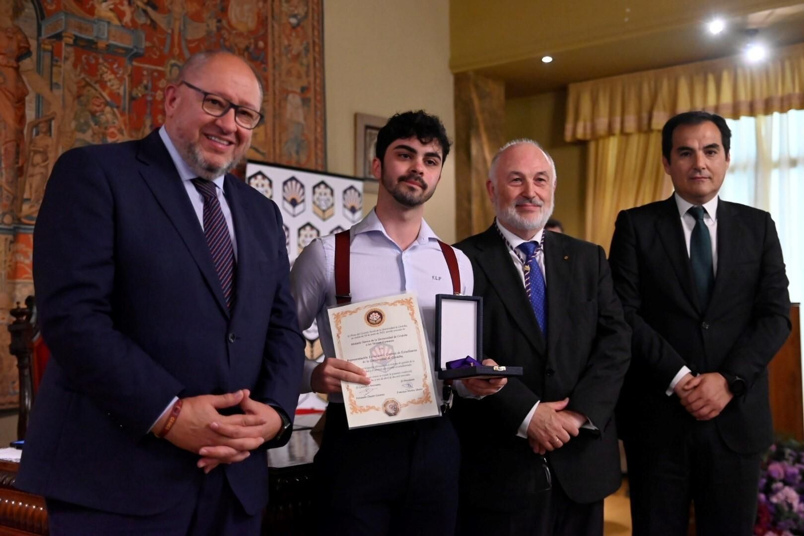 La entrega de las medallas del Consejo Social de la Universidad de Córdoba, en imágenes