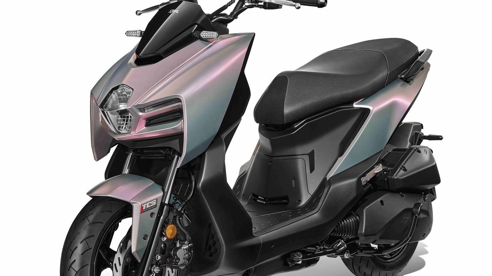 No hay duda de que su frontal marca diferencias con otros scooters.