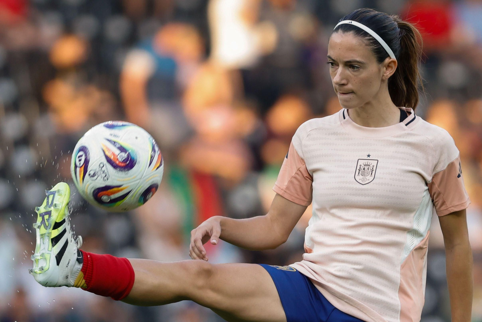 Las fotos del España - Portugal en la Eurocopa femenina