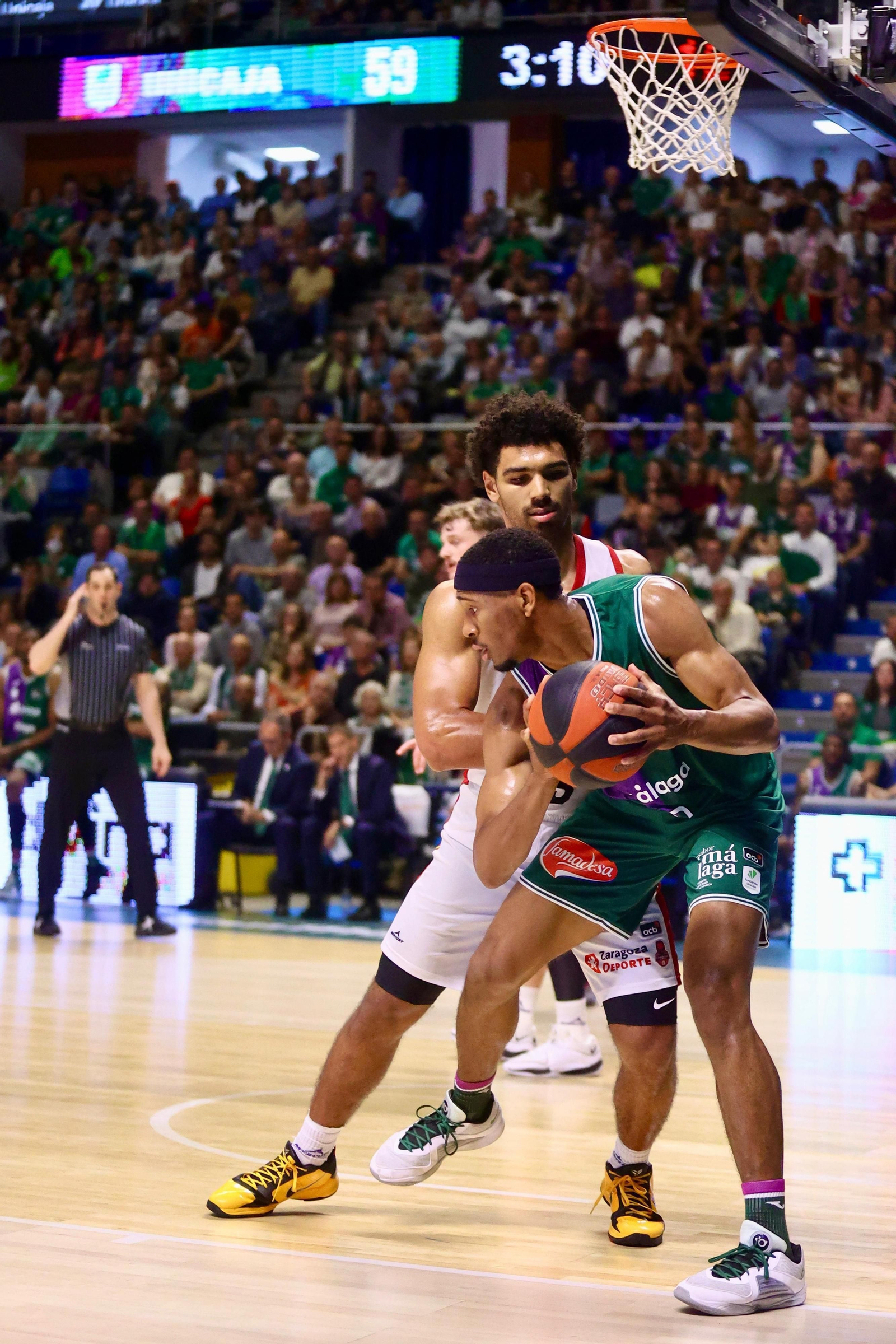 El Unicaja - Casademont Zaragoza, en fotos