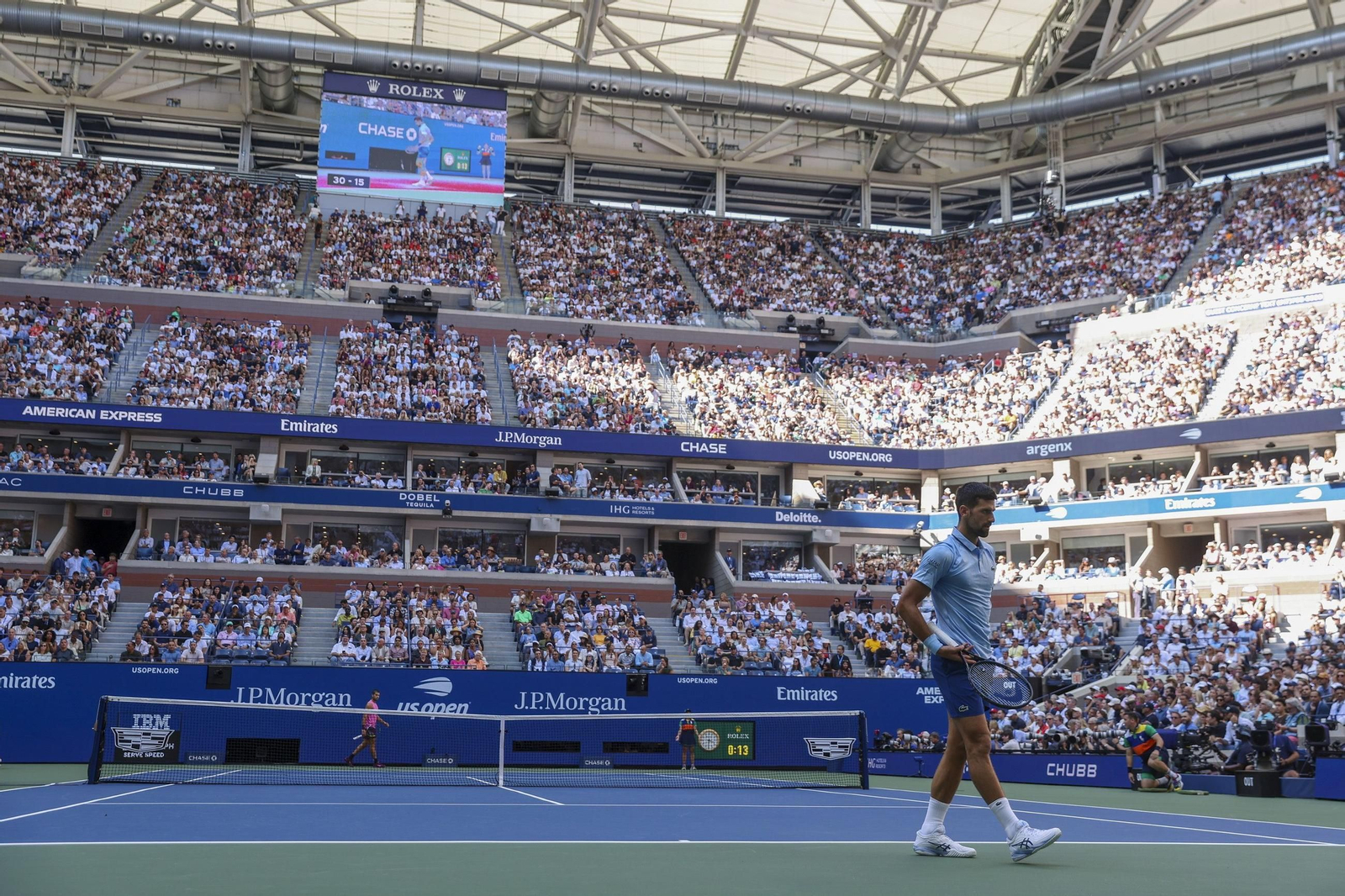 Las fotos del pase a la final de Alcaraz ante Djokovic