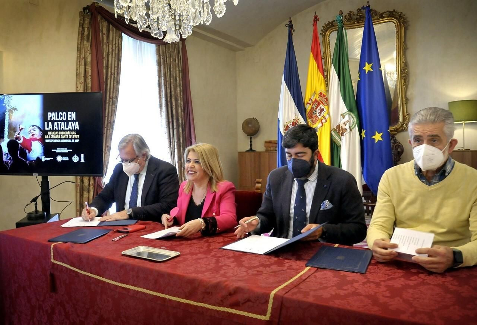 Francisco Camas, Mamen Sánchez, José Manuel García y Juan Durán. Francisco Camas, Mamen Sánchez, José Manuel García y Juan Durán.