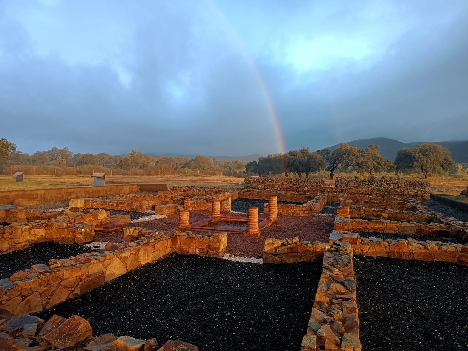 Ciudad romana en Aroche.
