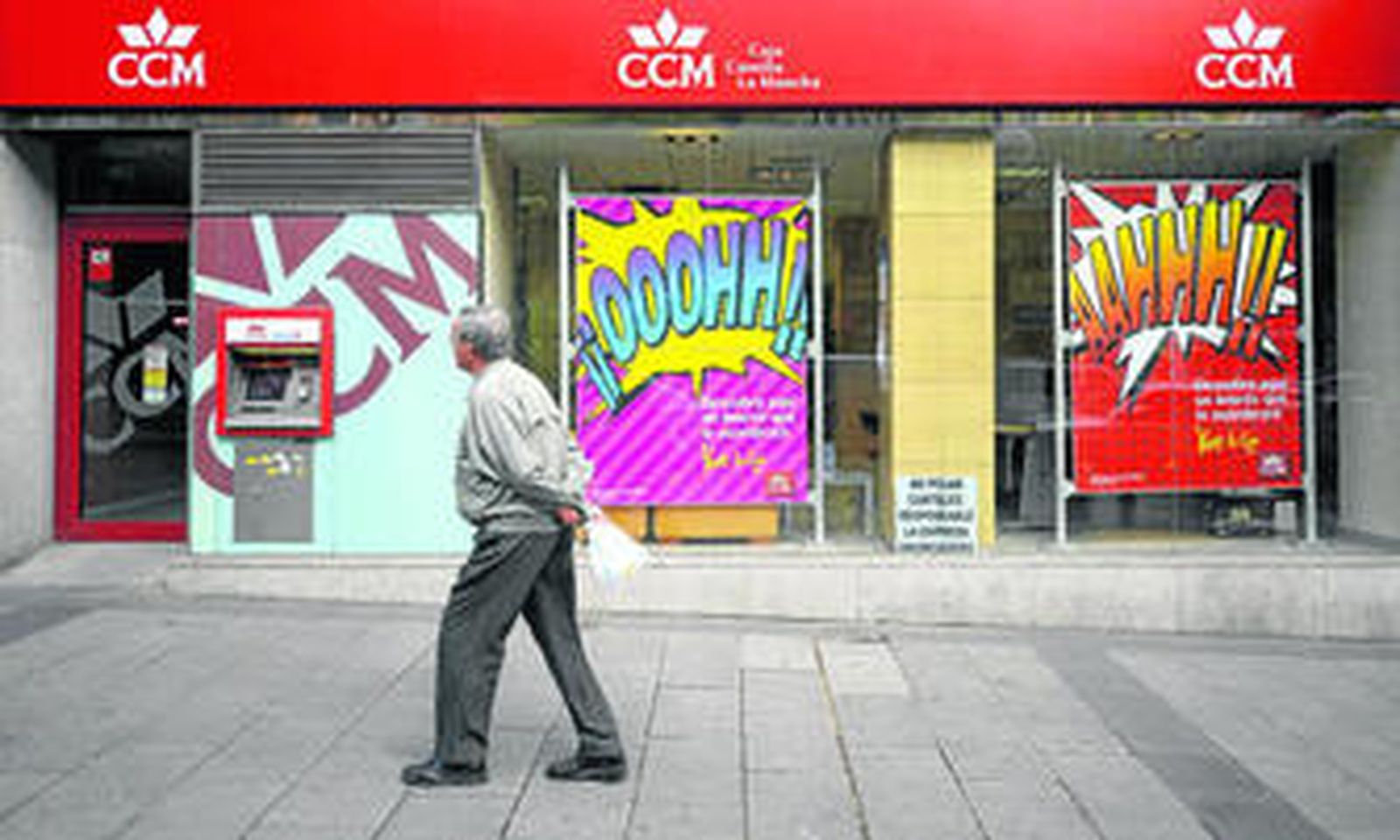 Una sucursal de Caja Castilla La Mancha, la primera entidad financiera intervenida desde 1993.