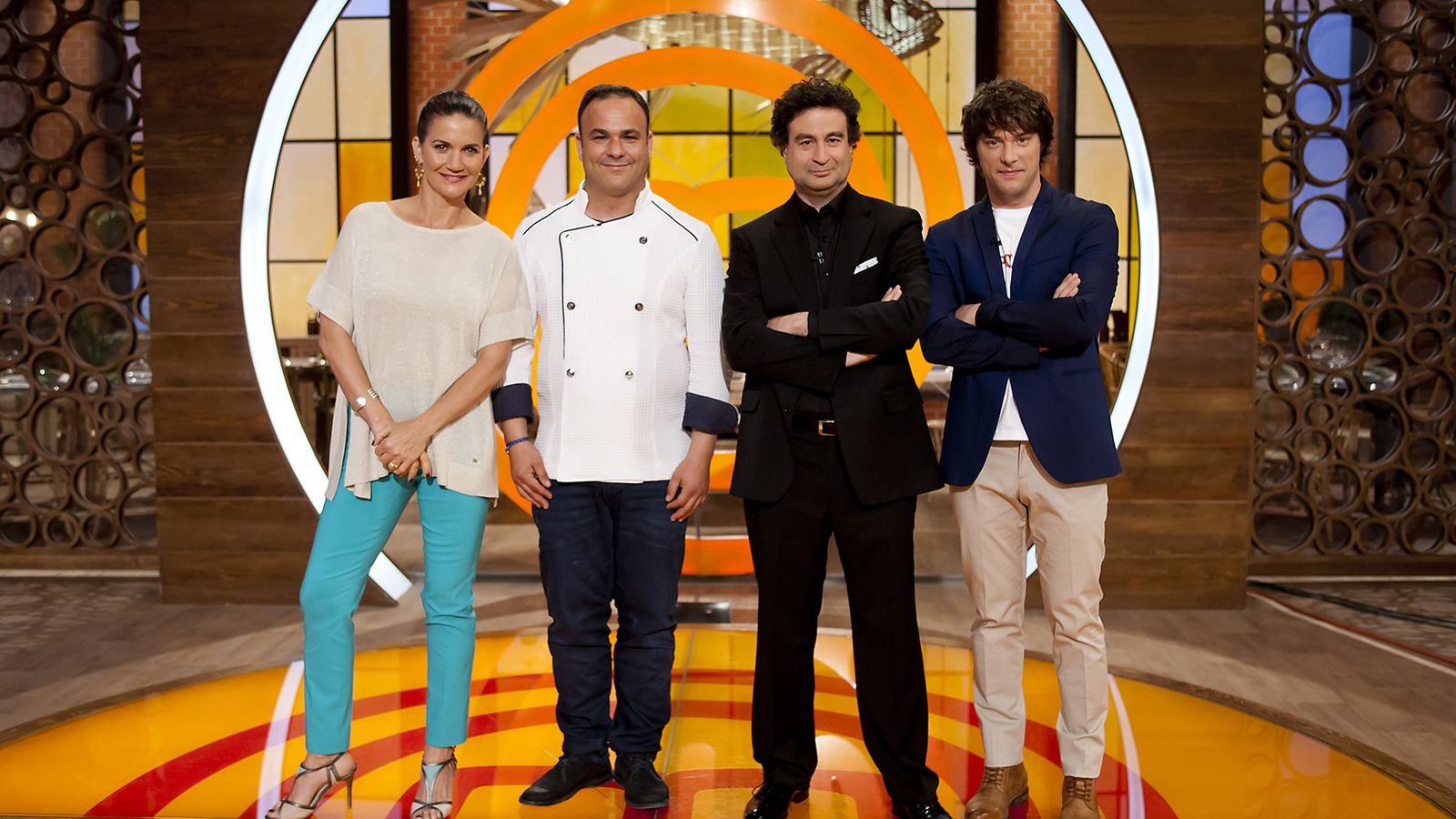 Ángel León, entre los presentadores del concurso de televisión Master Chef