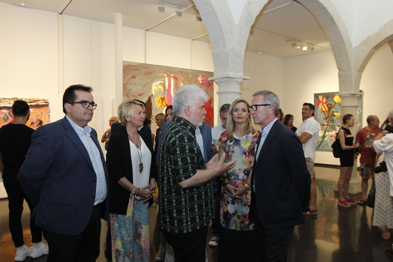 Fotogalería visita Pedro Almodóvar al CAF Almería