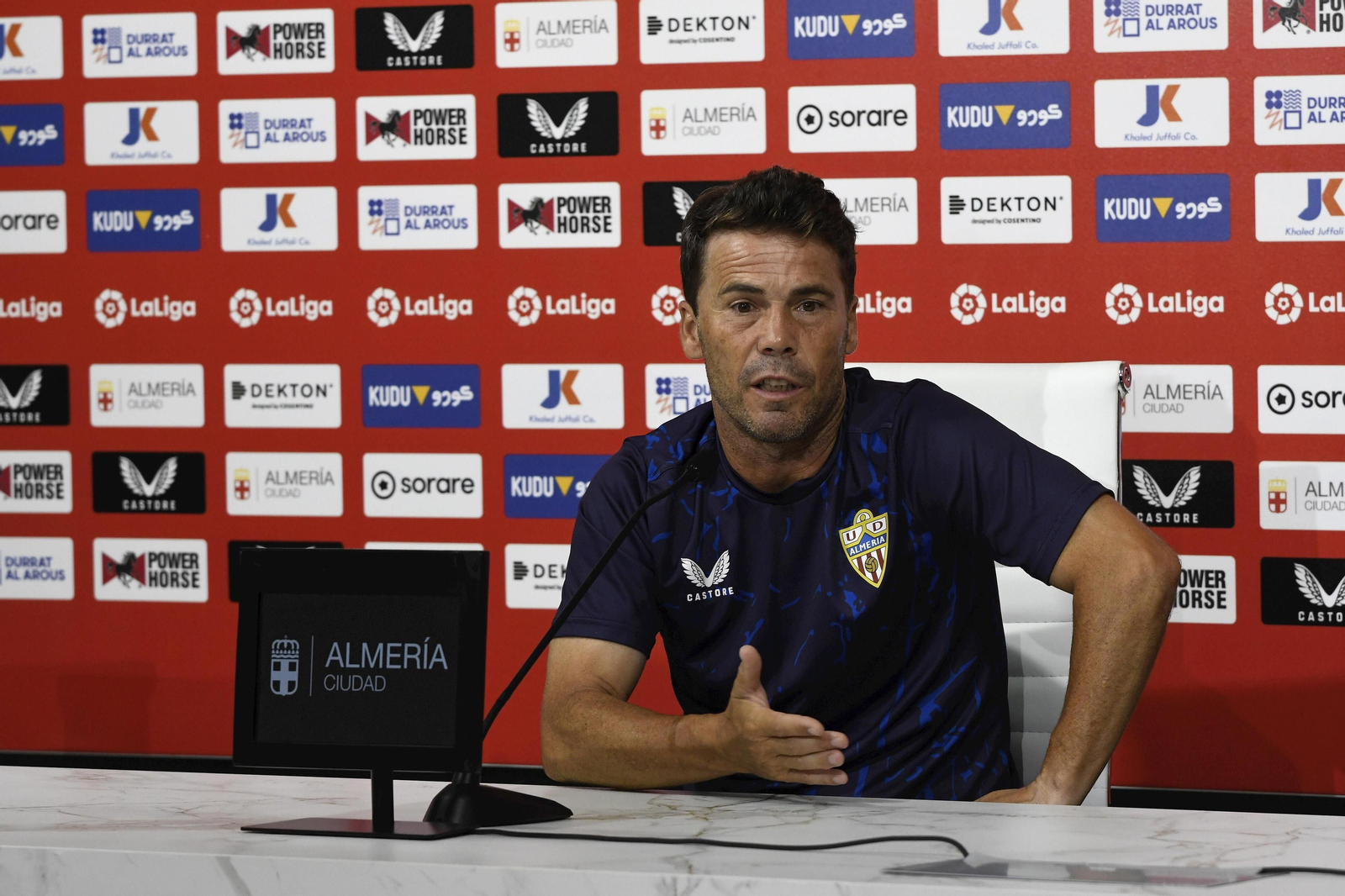 Rubi: "Mi obsesión es que tarde en llegar el primer mal partido"