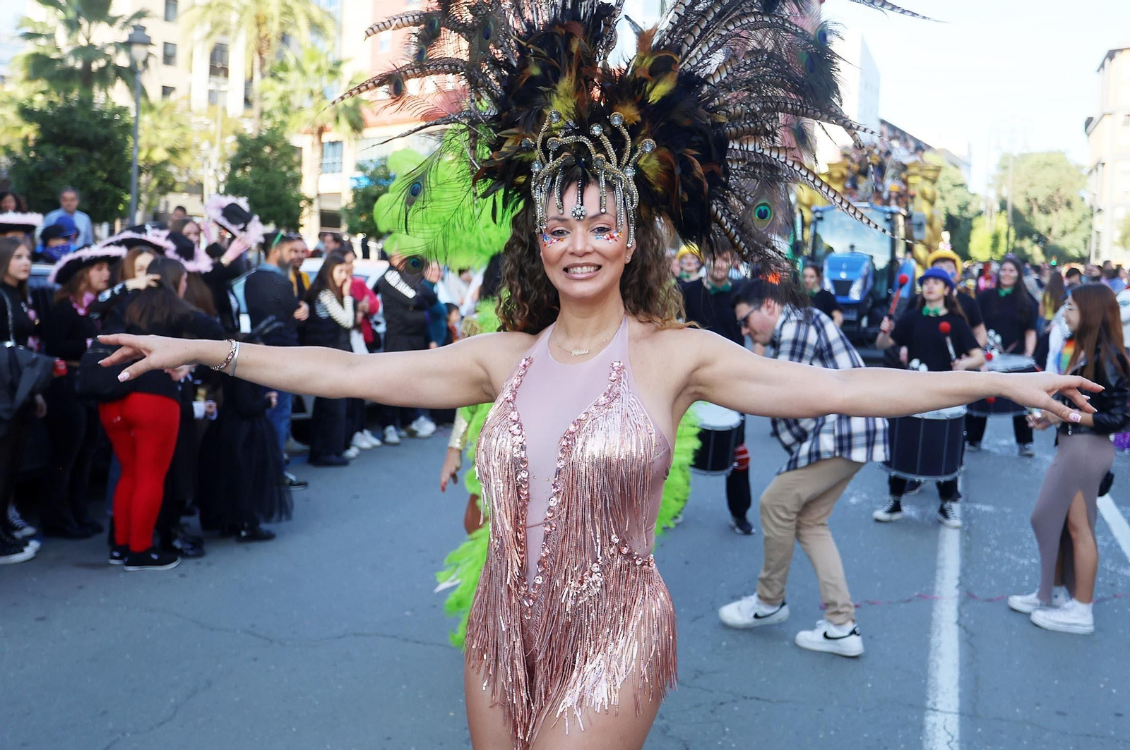 Imágenes de la cabalgata del Carnaval Colombino 2024