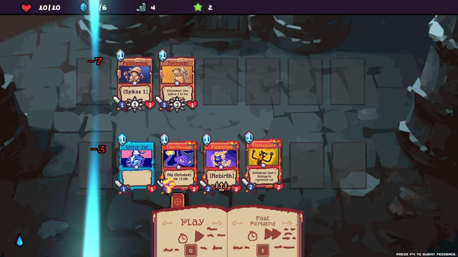Spellcats: Auto Card Tactics.