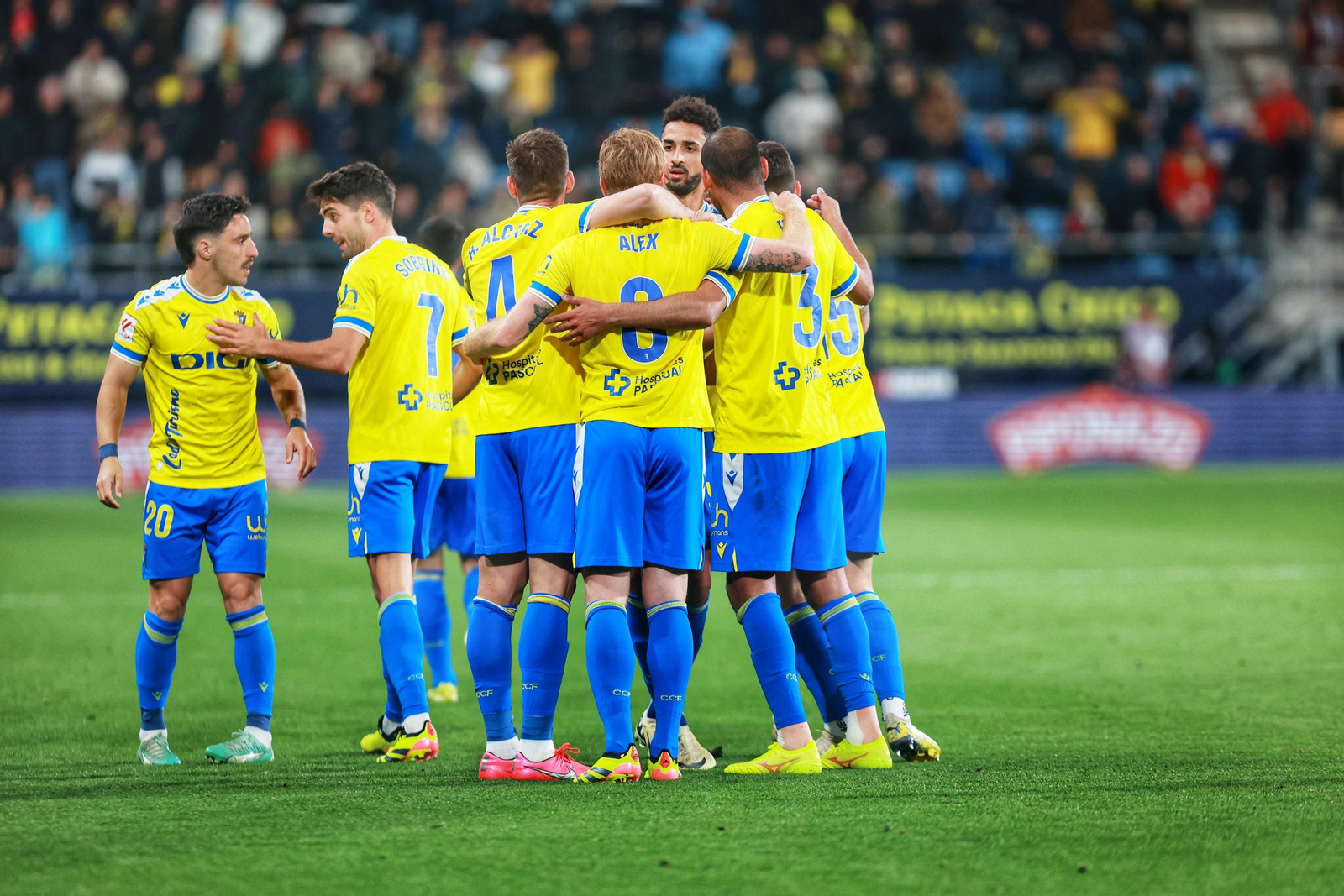 Las imágenes del Cádiz CF-Granada