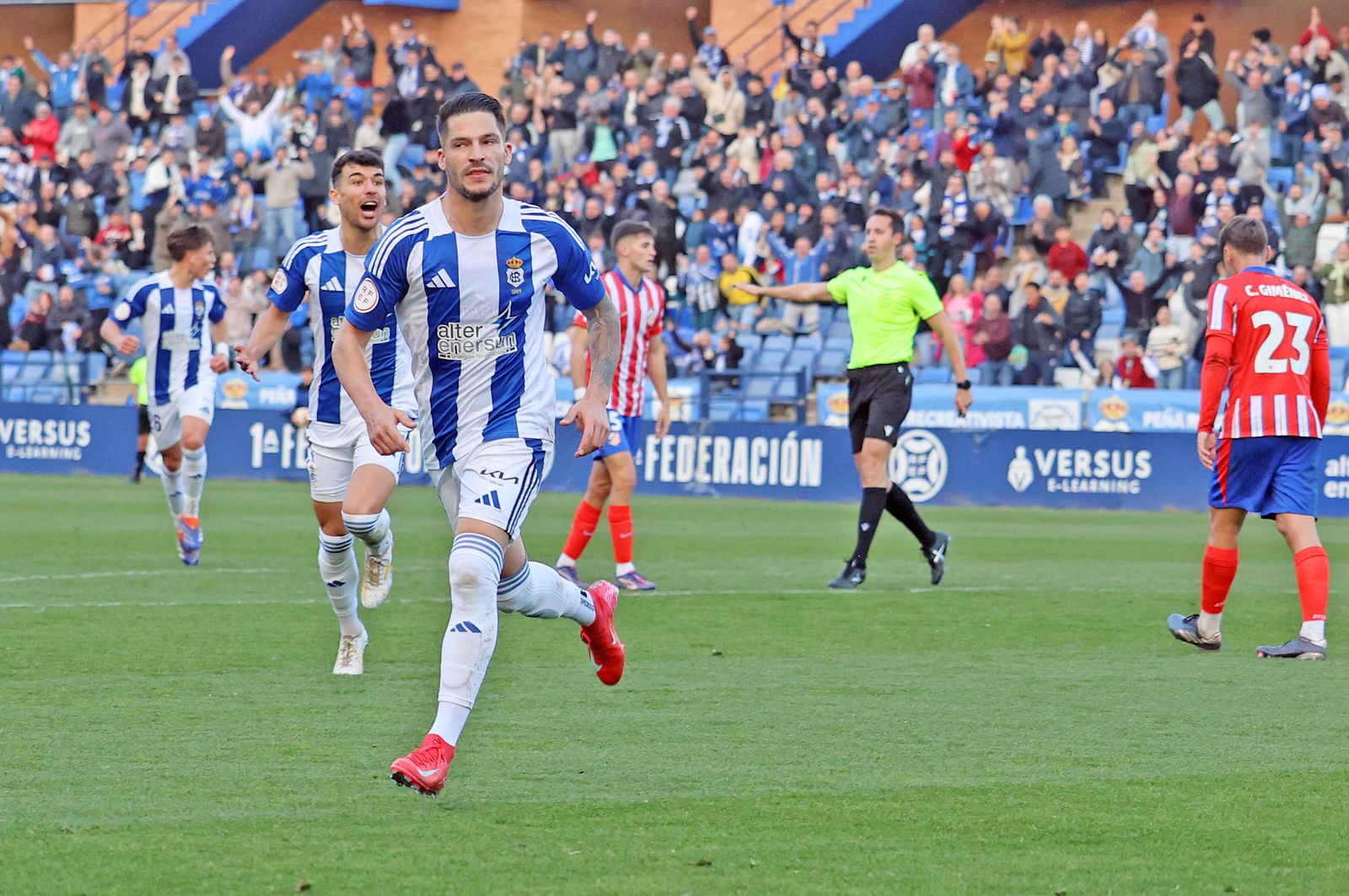 Las mejores imágenes del Recreativo de Huelva-At de Madrid B