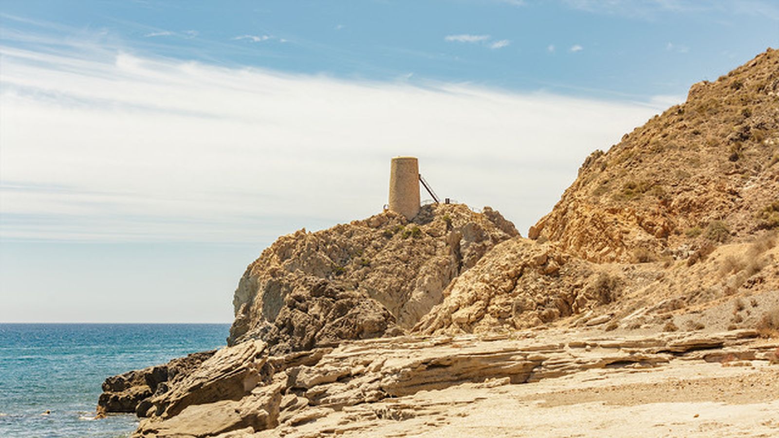 Torre del Pirulico, en Mojácar.