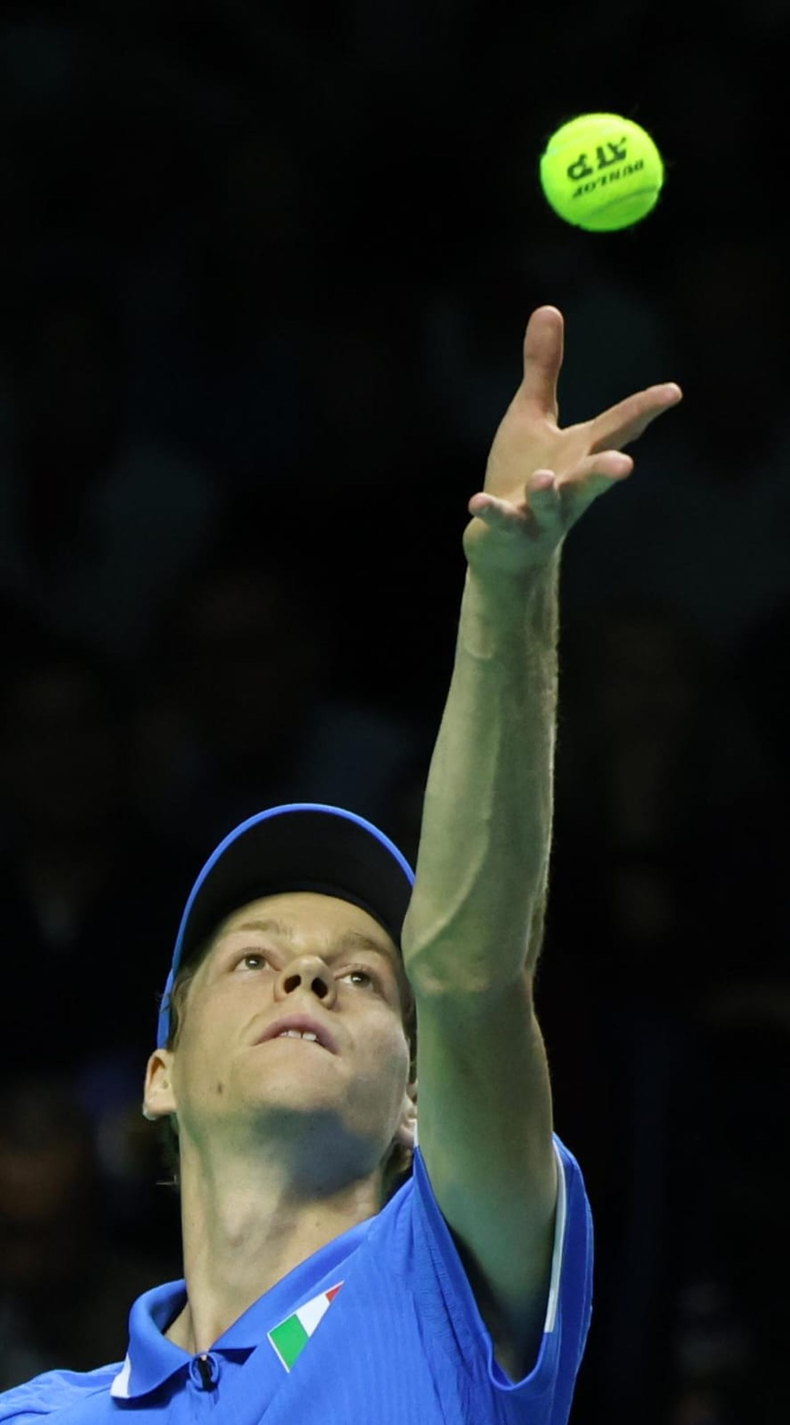 Jannik Sinner trae su show a Málaga.