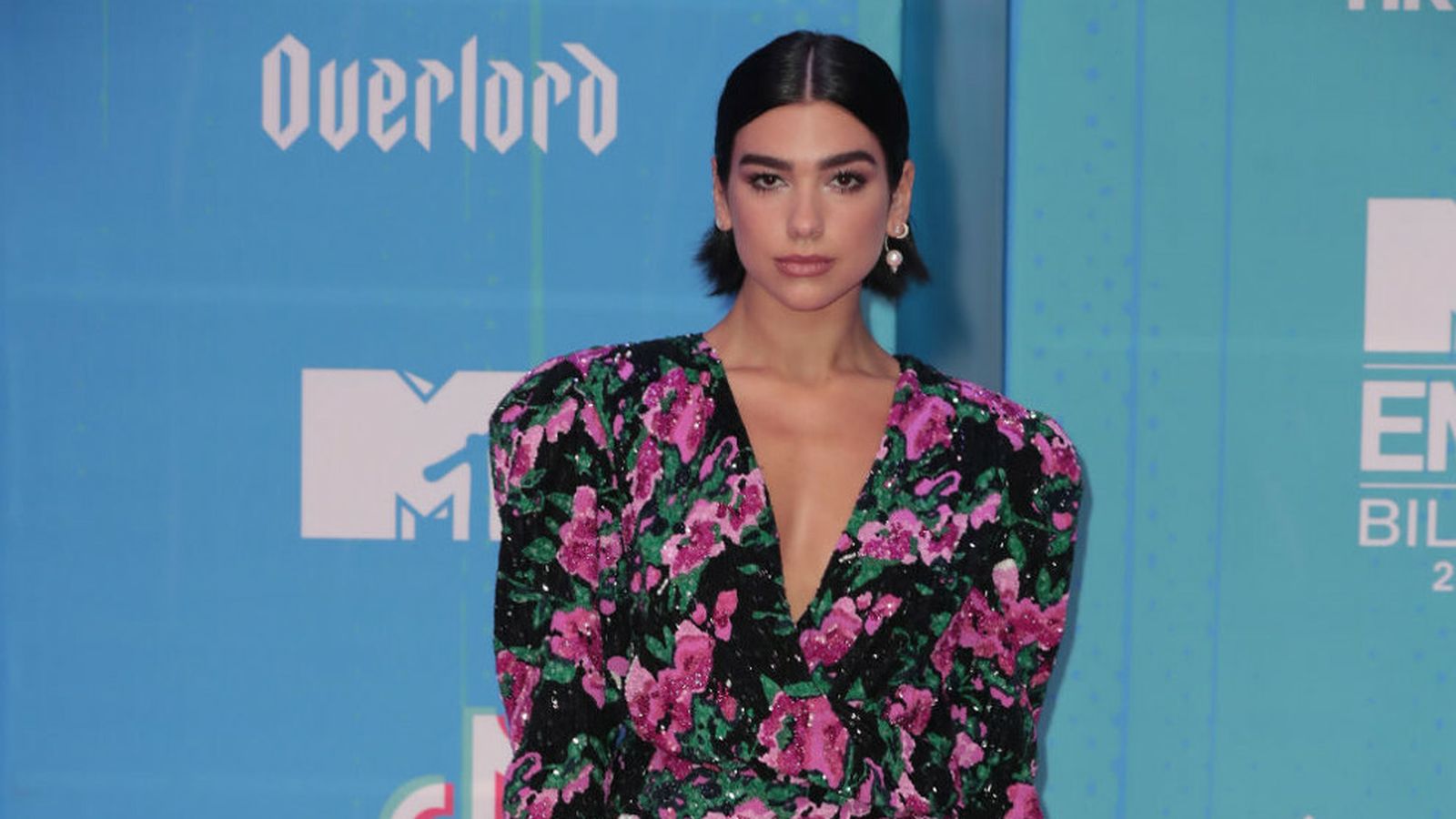 La británica Dua Lipa en los EMA MTV de 2018, en Bilbao
