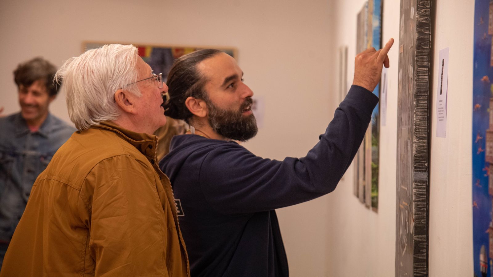 La inauguración de la exposición 'Arquitectura imposible' de Marga Guinea en Alcultura, en imágenes