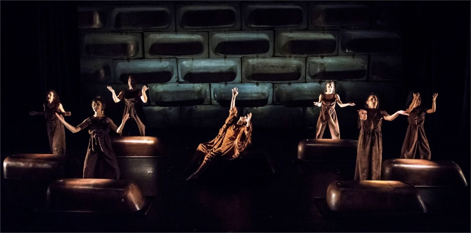 Una escena de 'Elektra.25' de Atalaya.