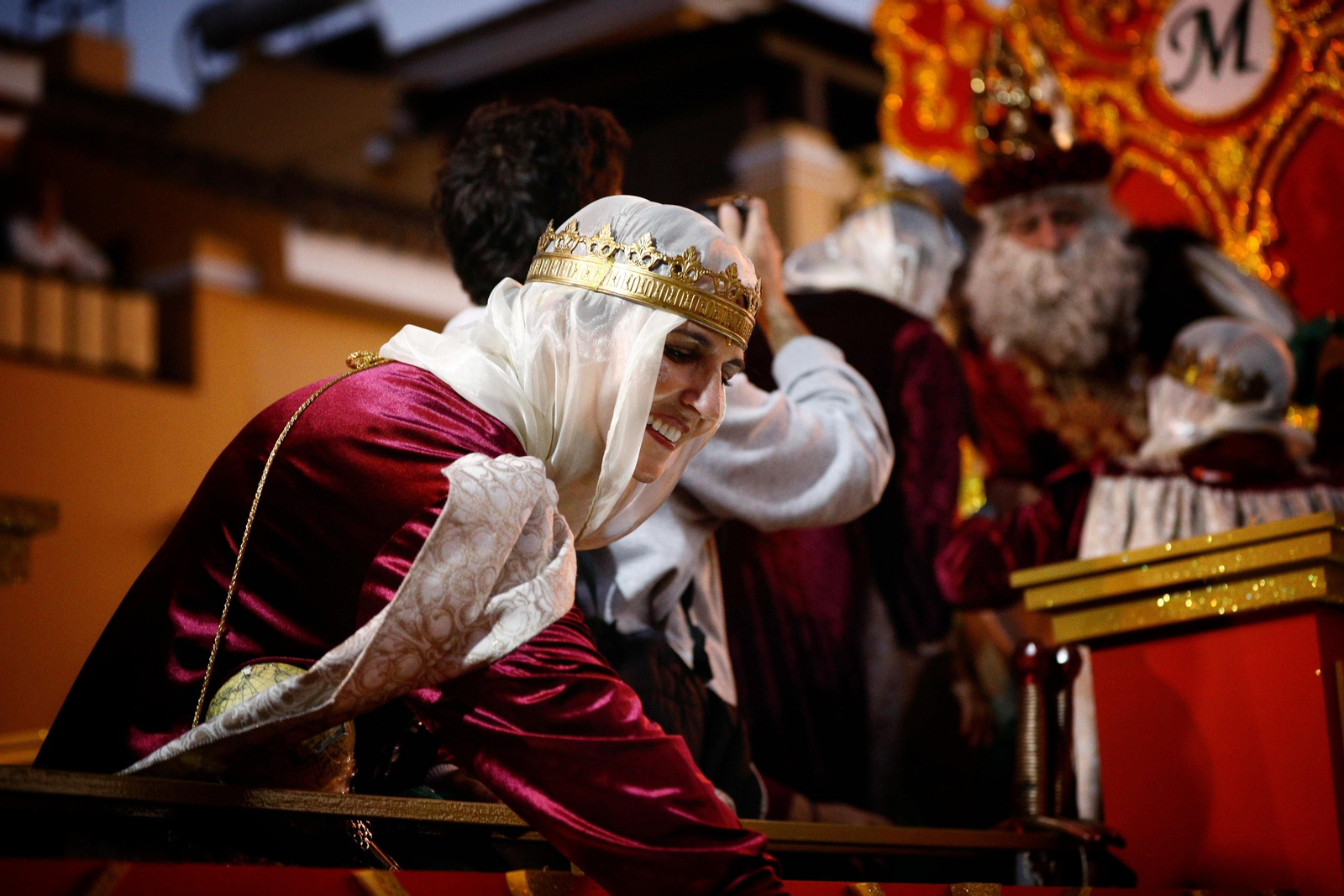 Las imágenes de los Magos de Oriente en San Fernando