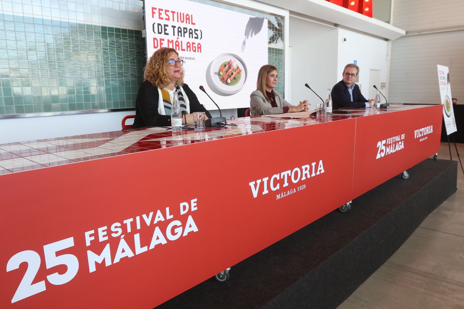 Presentación del Festival (de tapas) de Málaga de Cervezas Victoria.