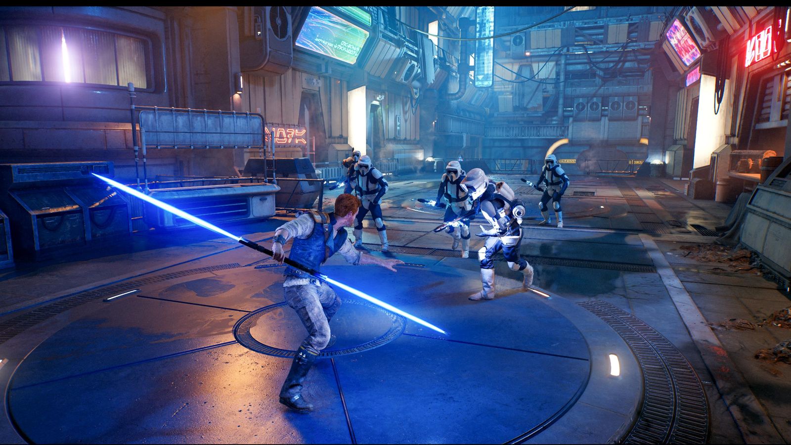 El apartado visual es muy notable. Pena las caídas en el framerate.