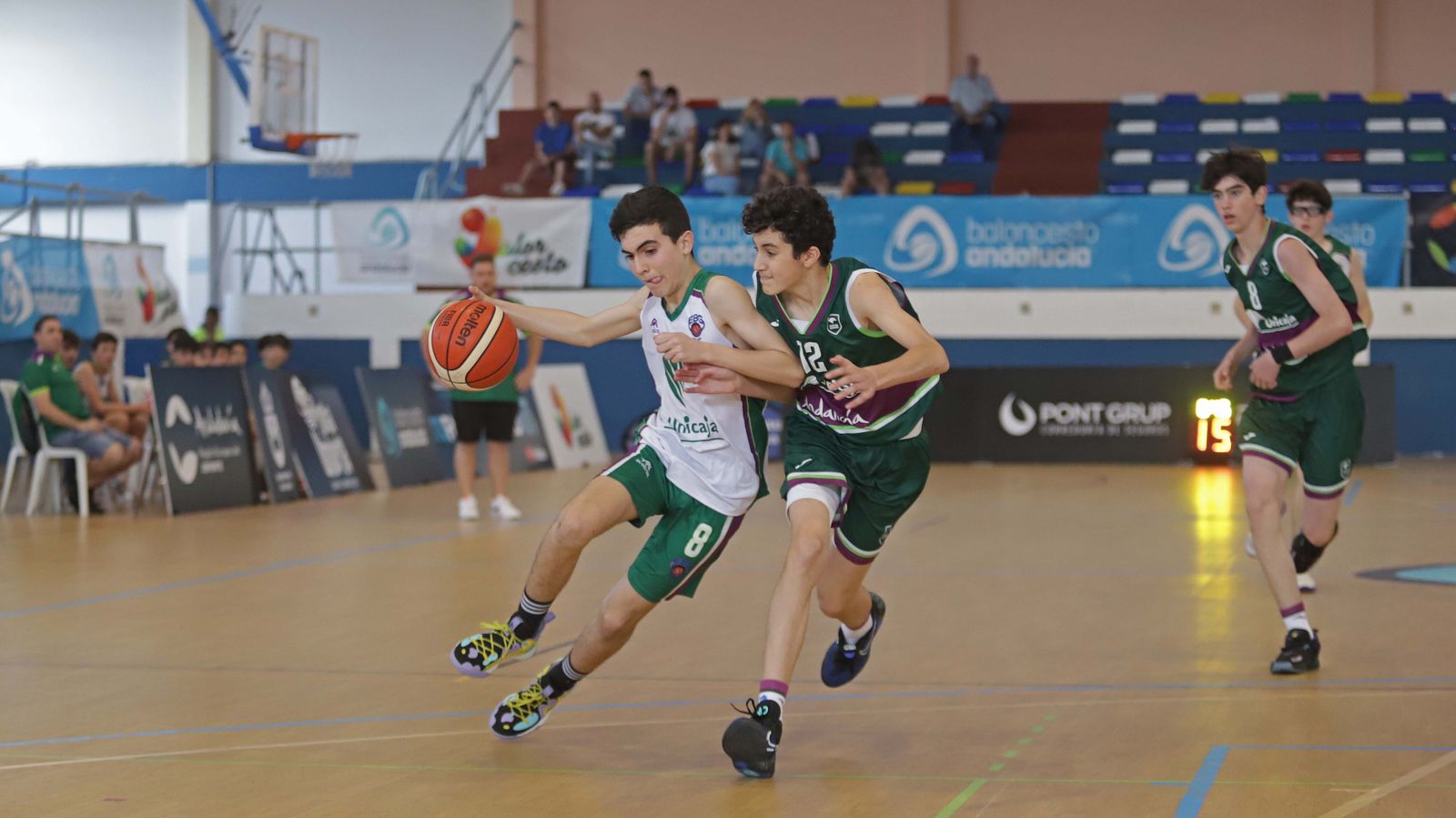 Fotos de las semifinales del Campeonato de Andalucía infantil masculino de La Línea