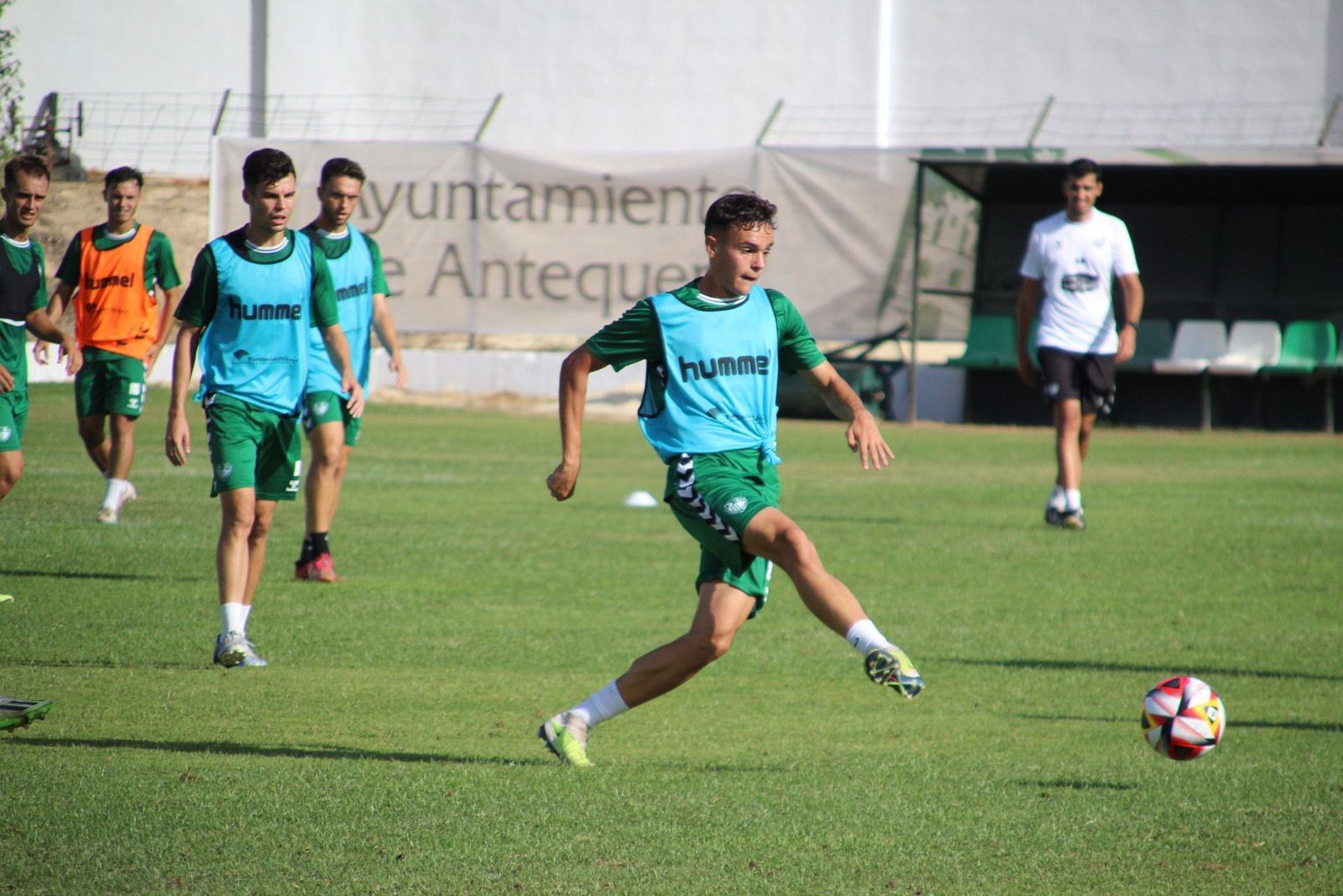 Entrenamiento del Antequera