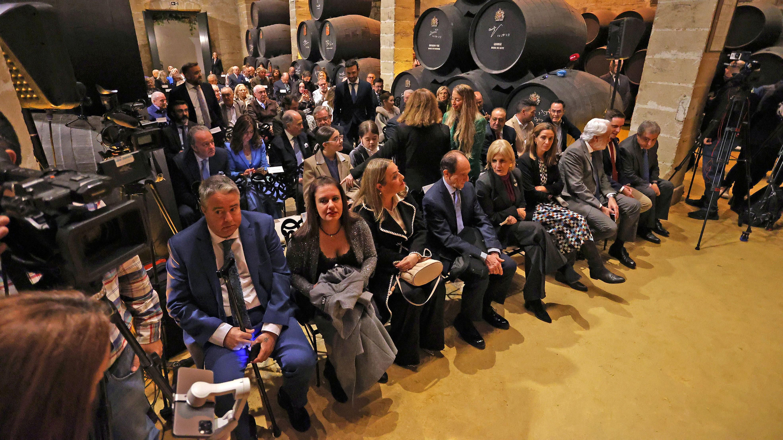 Presentación de los Reyes Magos 2024 de Jerez en Bodegas González Byass