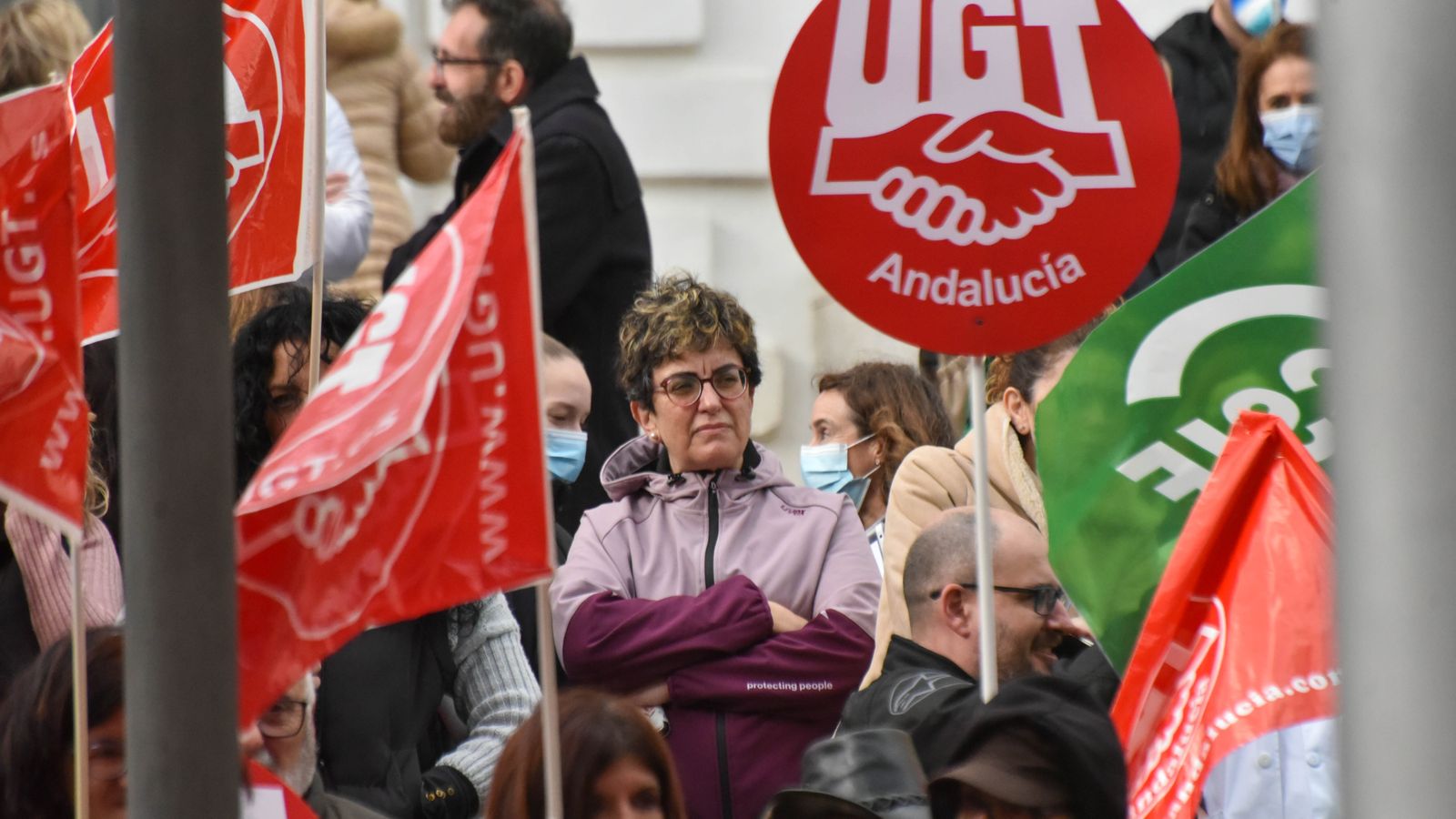Concentración por la Sanidad en Algeciras