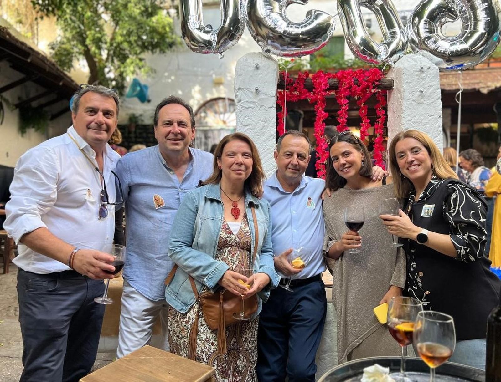 Carlos Rasco, Juan García, Leticia de la Fuente, Diego García, Sara Rasco y Natacha Marín.