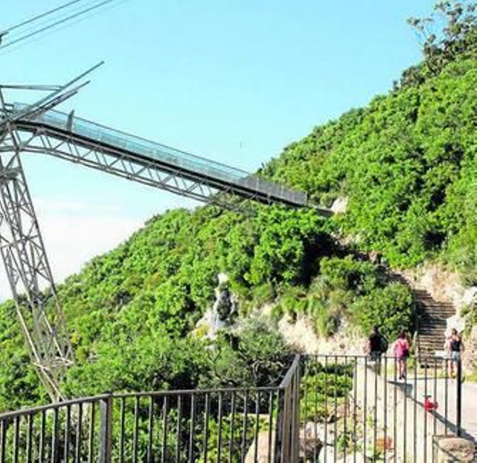 Imagen de la Zona Alta (Upper Rock) de Gibraltar.