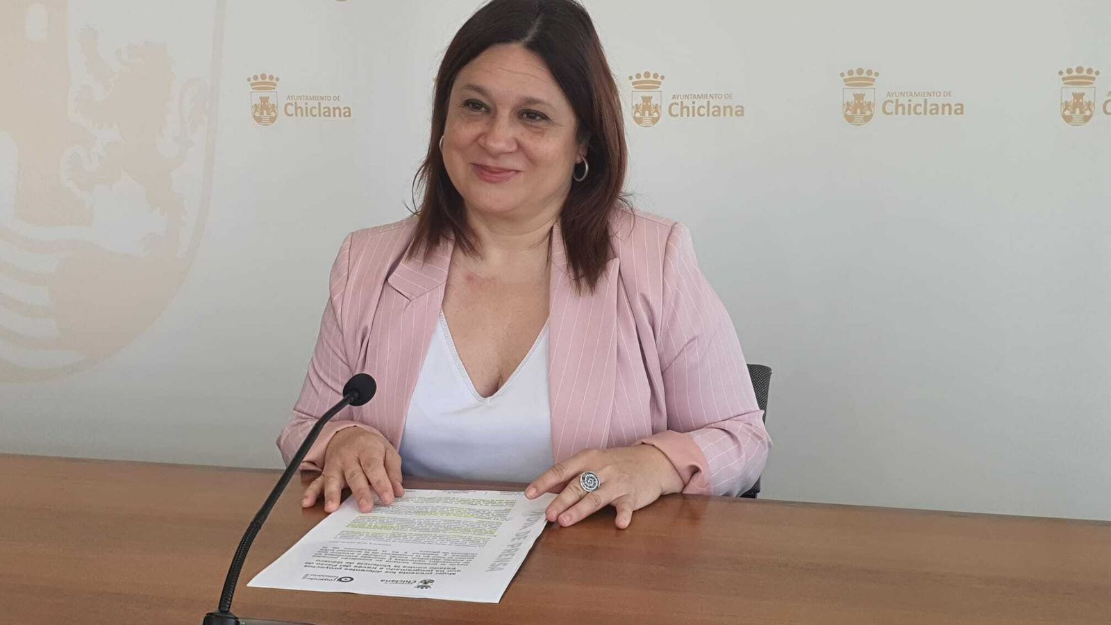 La delegada municipal de Mujer, Susana Rivas.