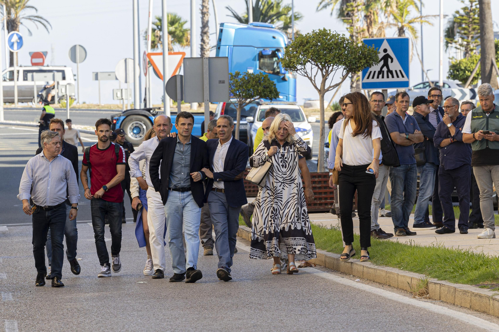 Las imágenes del accidente de autobús que ha conmocionado a Cádiz