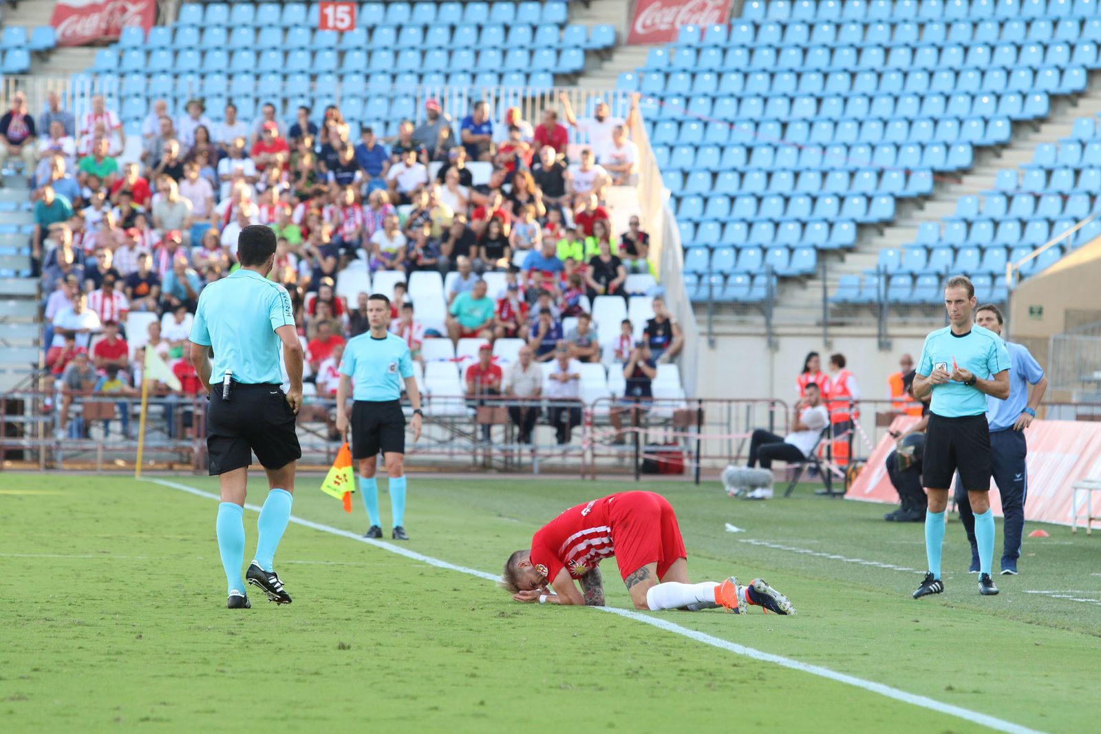 Las imágenes del Almería-Huesca