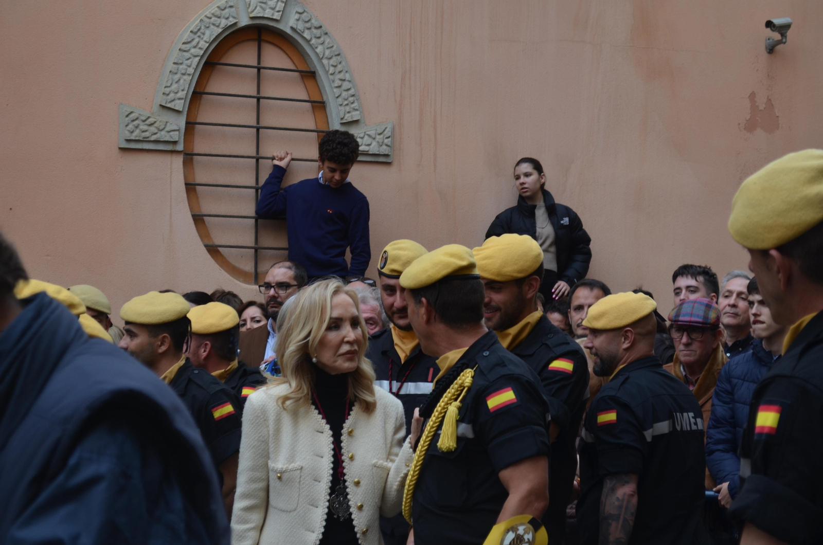 Viñeros en su procesión del Jueves Santo de Málaga, en fotos