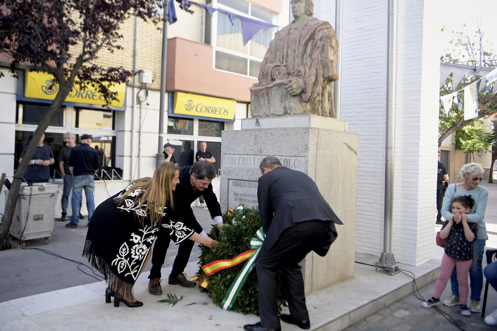 Fotos: Cristóbal Colón y los Reyes Católicos inauguran las Capitulaciones de Santa Fe