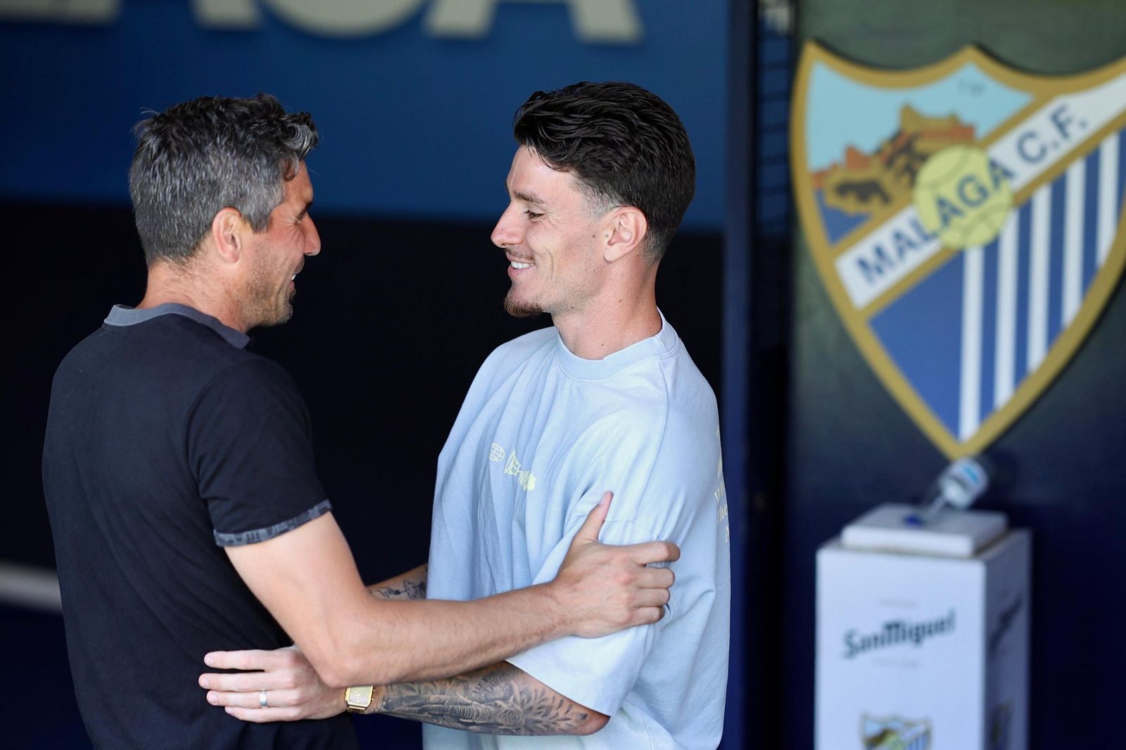 Las fotos de la celebración del ascenso del filial del Málaga CF