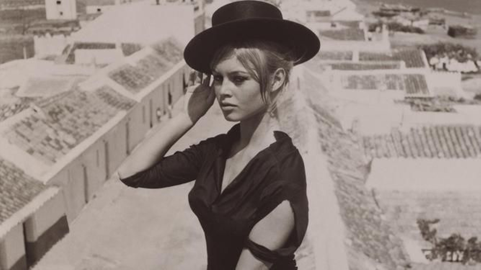 Brigitte Bardot en el rodaje de 'Los joyeros del claro de luna' (1958).